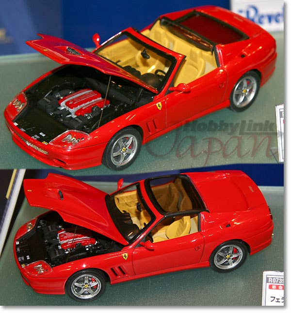 1/43 Look Smart 2004 Ferrari Superamerica Open Roof Yellow