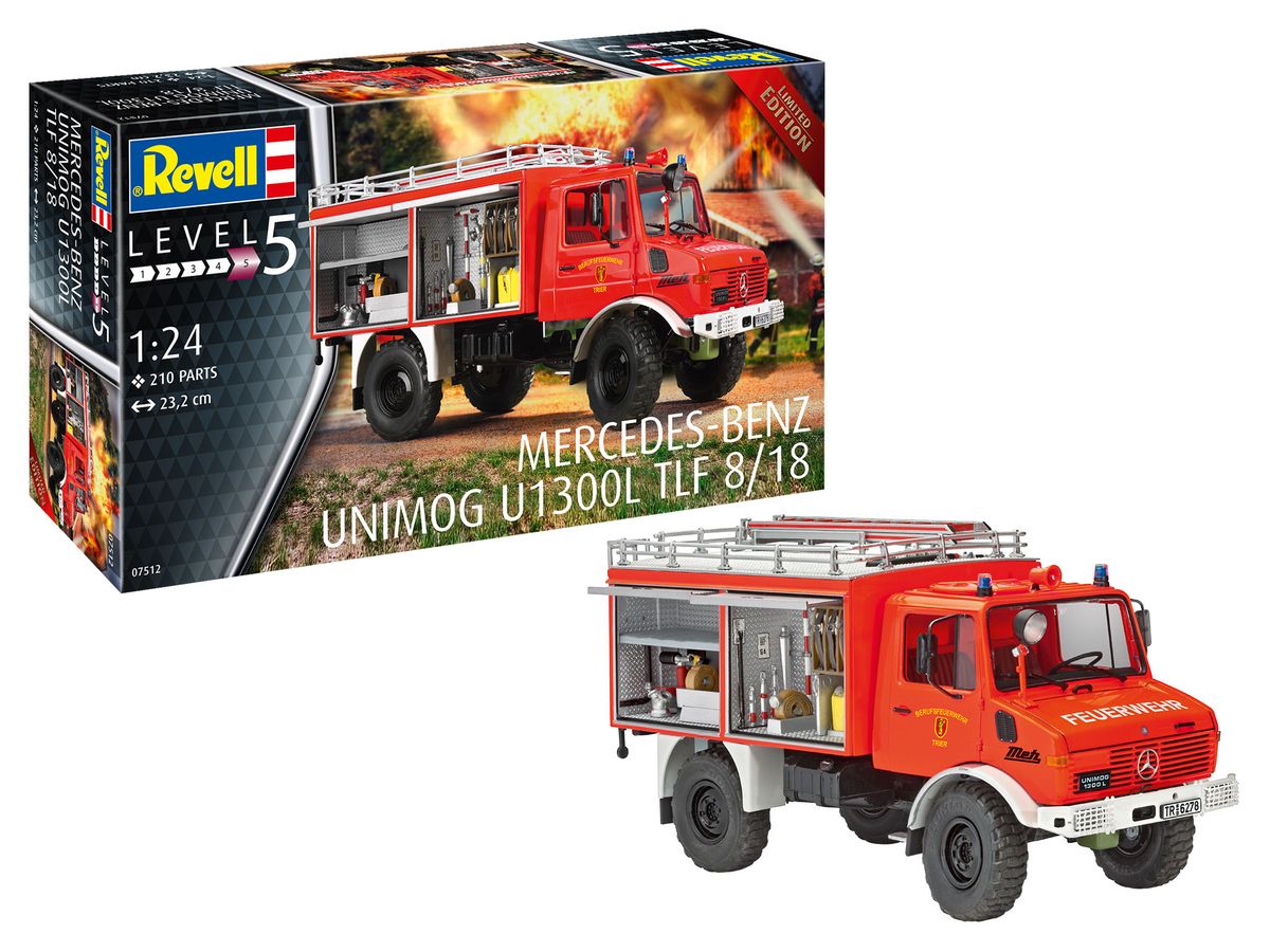 Mercedes-Benz Unimog U1300L TLF 8/18 Fire Truck