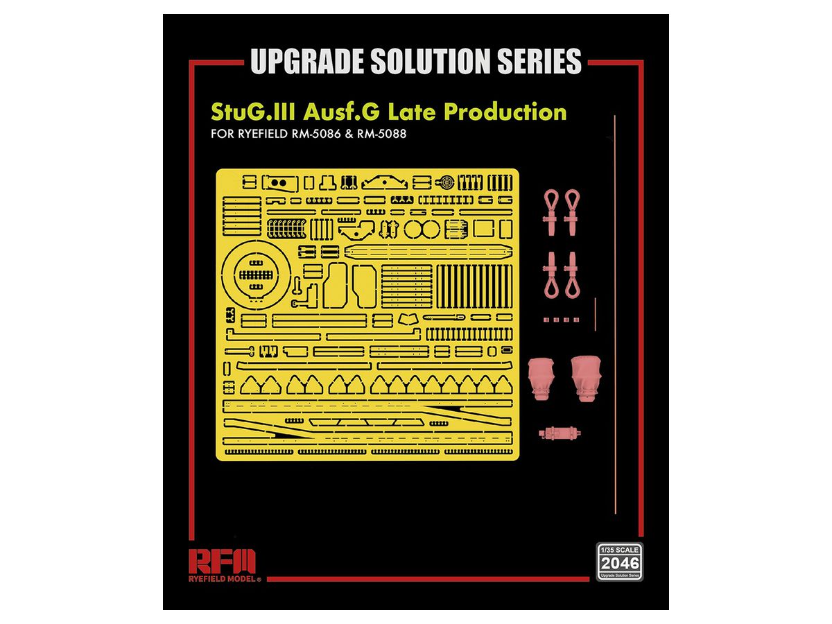 Upgrade set for 5086 5088 StuG.III Ausf.G Late Production