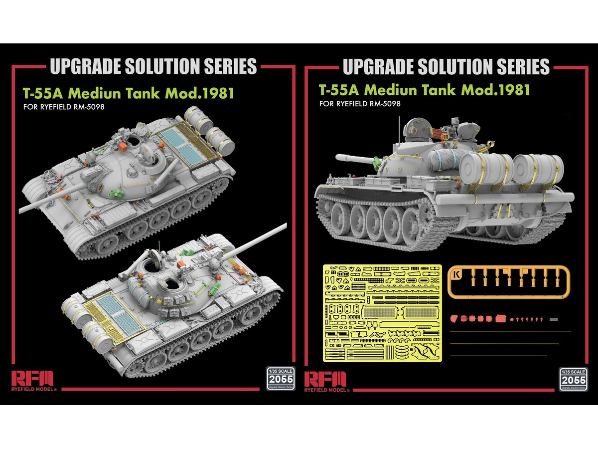 Upgrade set for 5098 T-55A