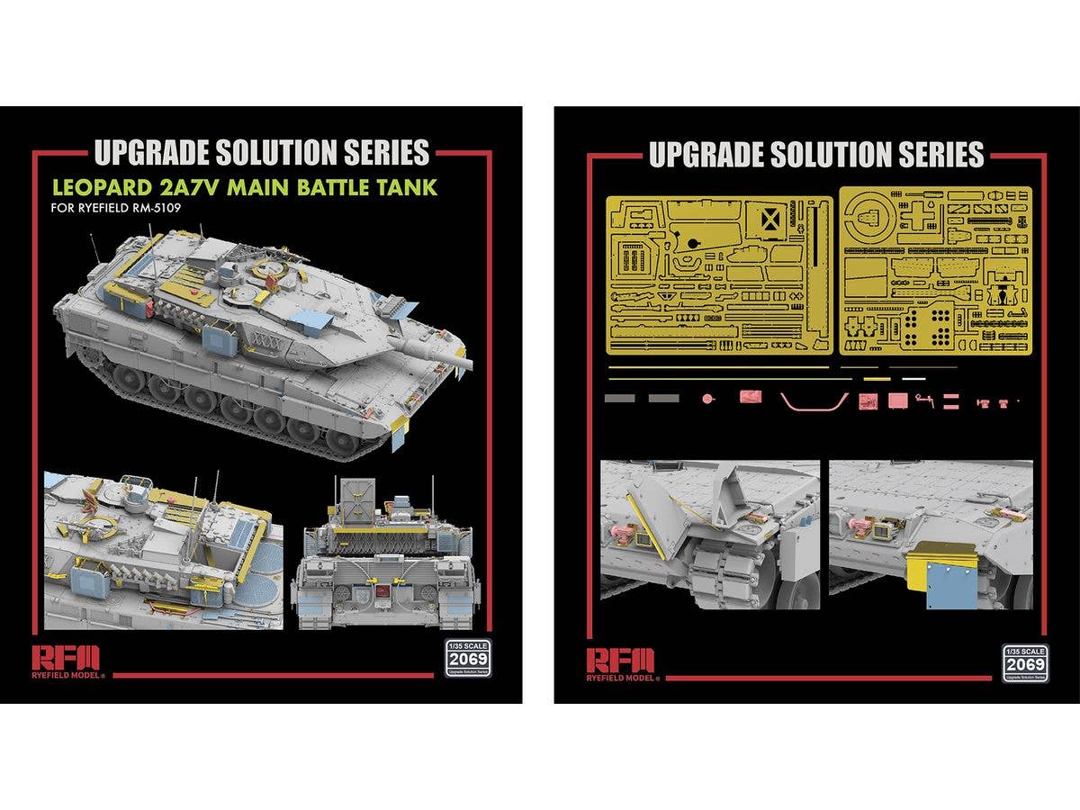 Upgrade Set for 5109 Leopard 2A7V