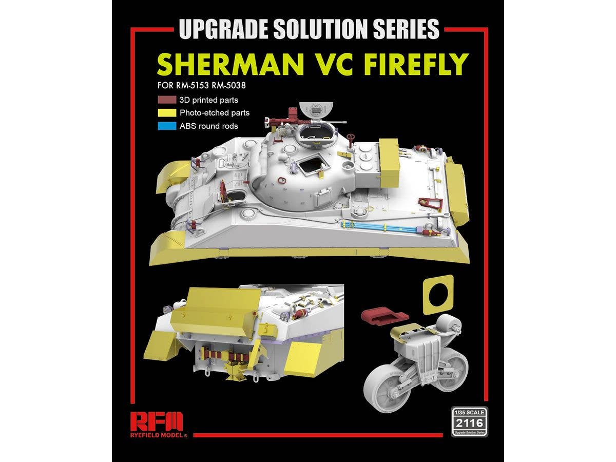 UPGRADE SET FOR 5153/5038 Sherman VC Firefly