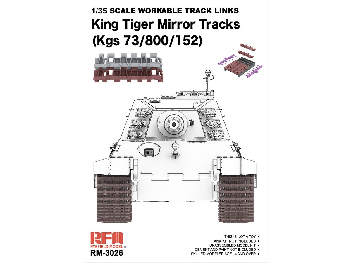 King Tiger Workable Mirror Tracks