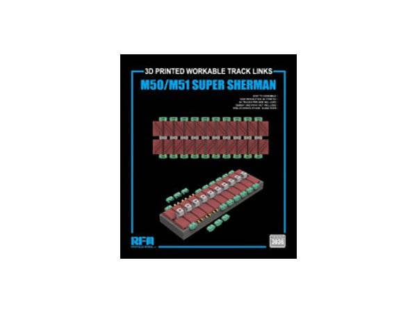 3D Printed workable tracks for M50 M51