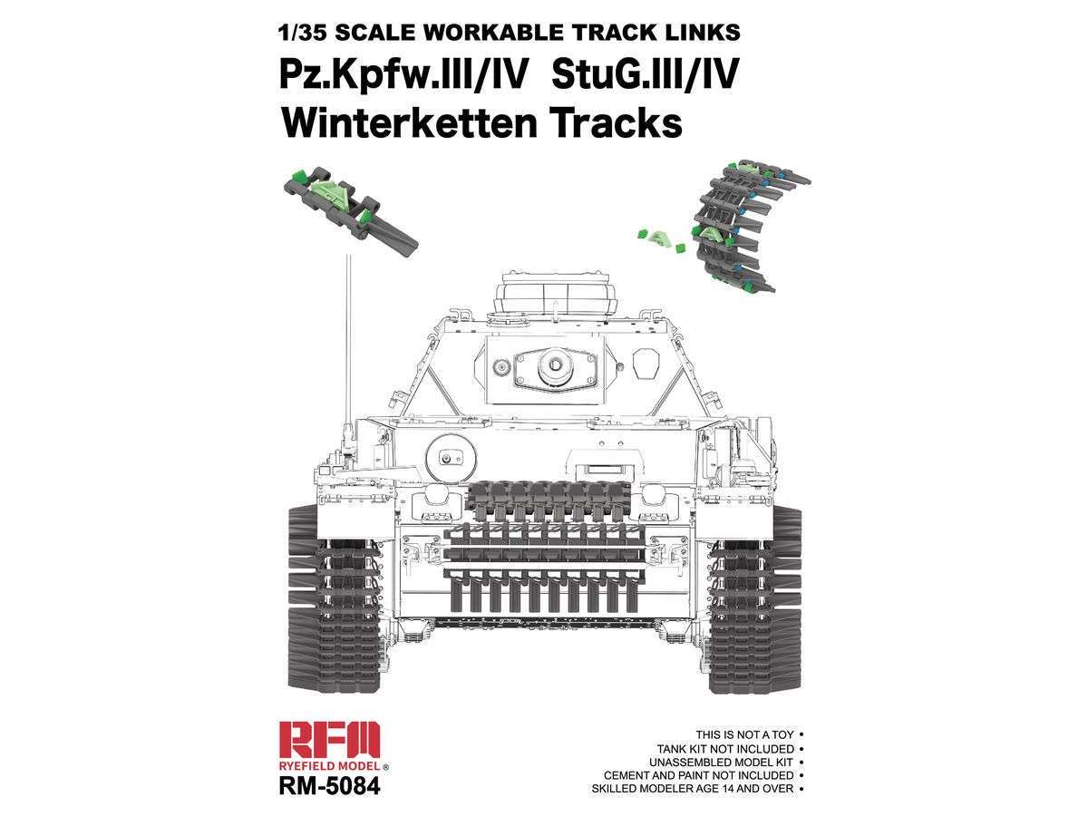 Workable Winterketten Tracks for Pz.Kpfw. III/IV & StuG.III/IV