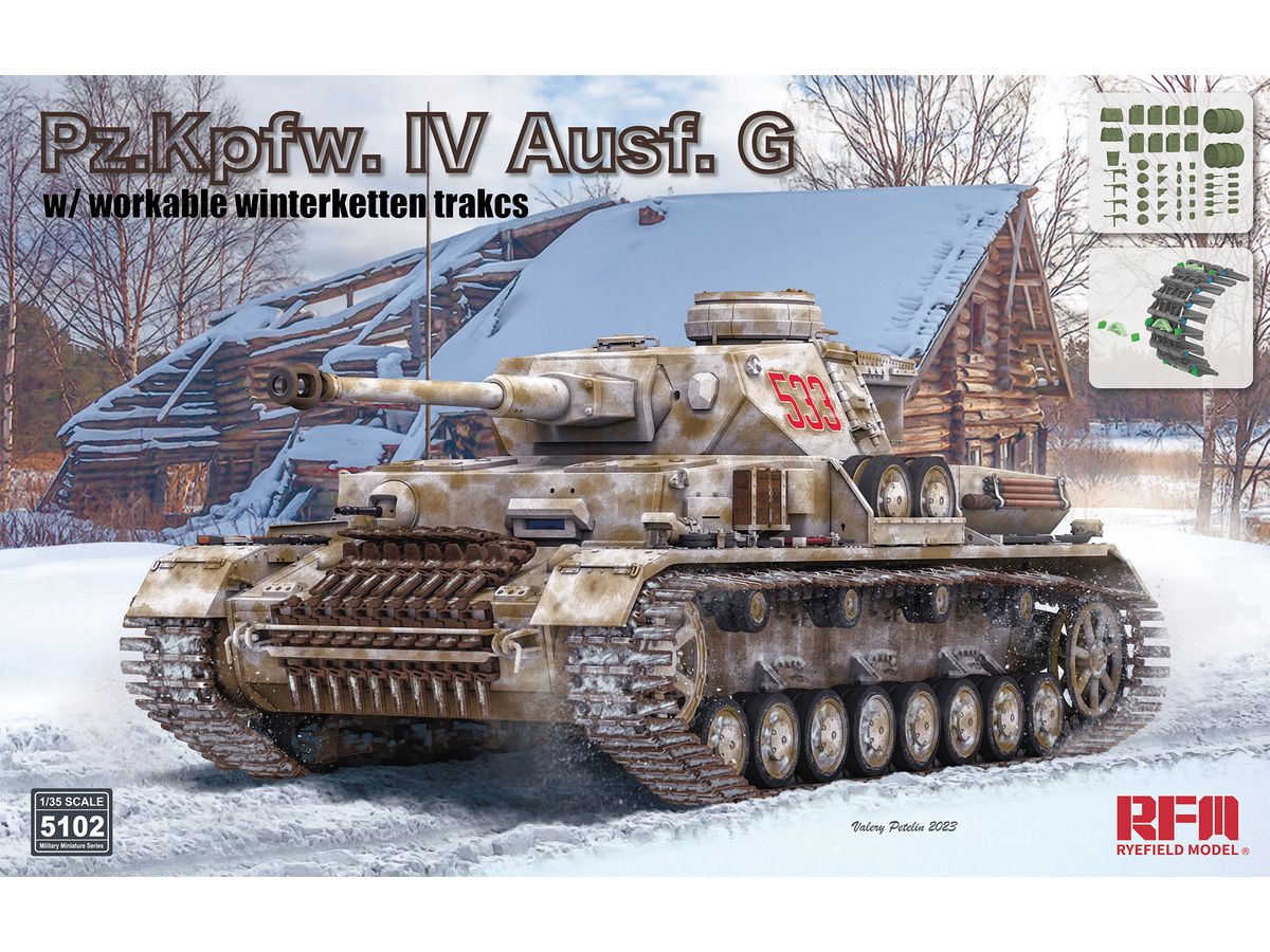 Pz.Kpfw. IV Ausf. G w/ Workable Winterketten Tracks