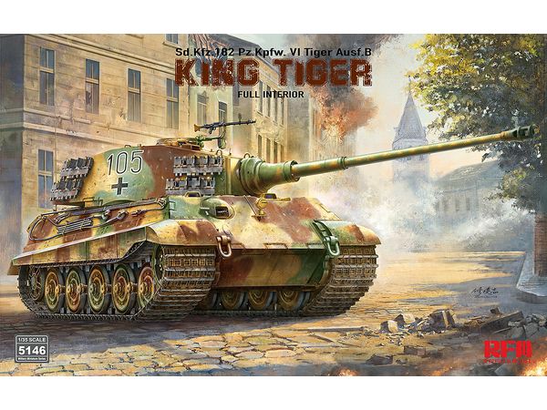 Sd.Kfz.182 Pz.Kpfw. VI Tiger Ausf.B King Tiger with full interior