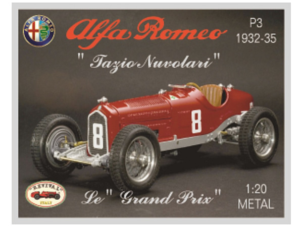 Alfa Romeo P3 Tazio Giorgio Nuvolari