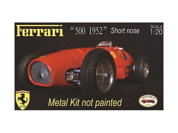 Ferrari 500 1952 Short Nose (Metal Kit not Painted)