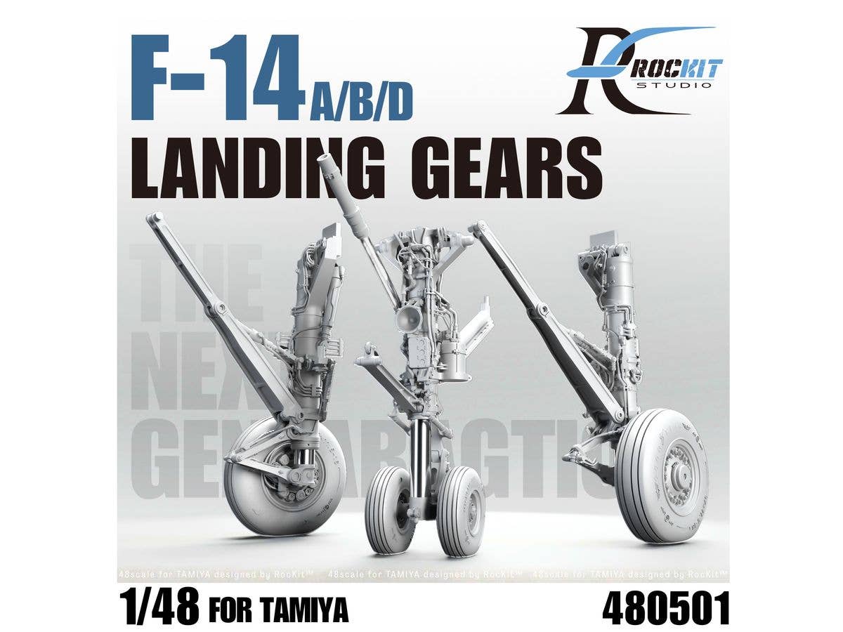 F-14 A/B/D Next-Gen landing gears (for TAMIYA)