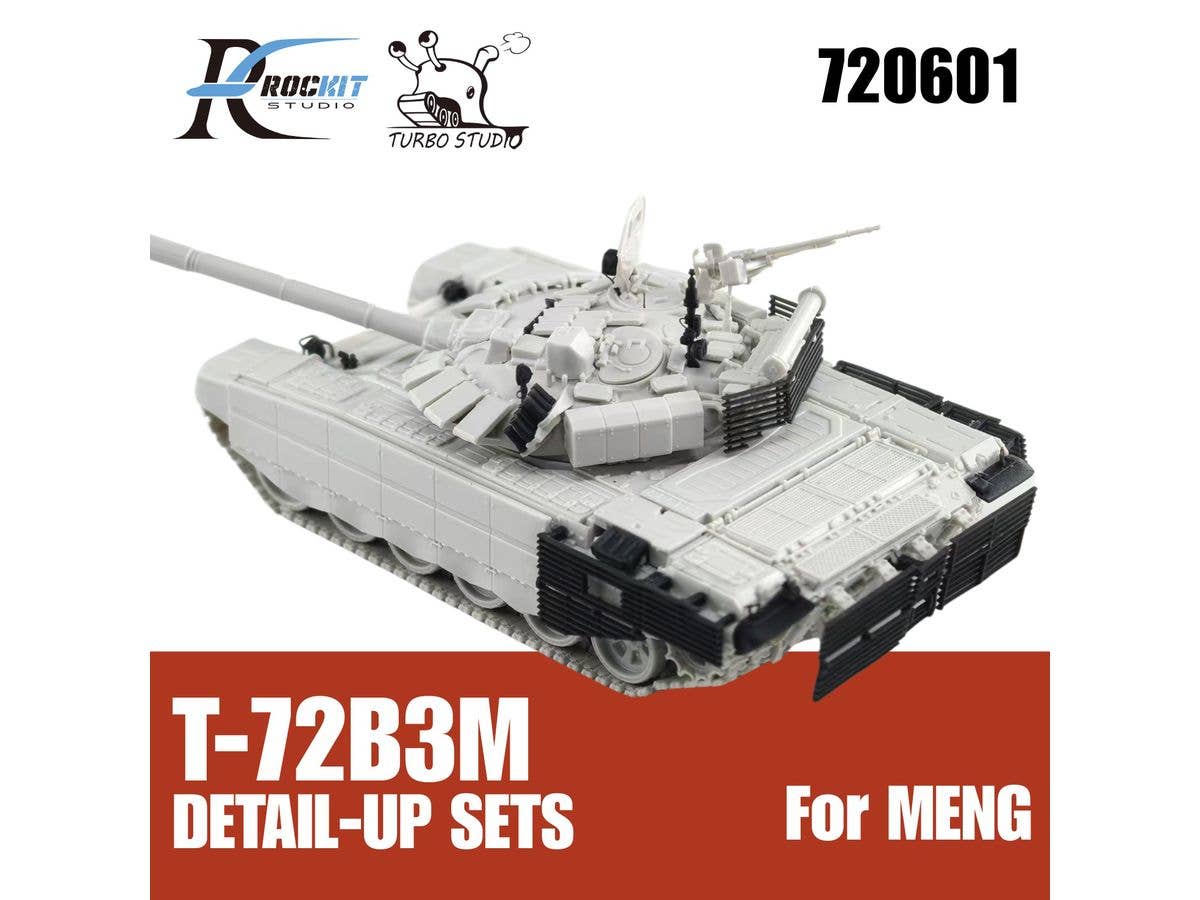 KMT-8 mine clearing system sets for T-72B3m (for MENG)