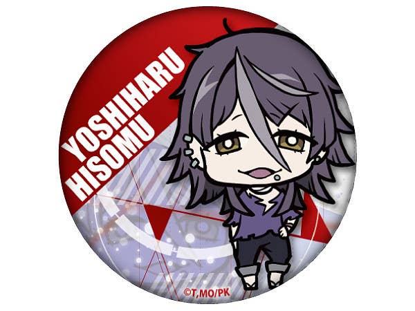 Kiznaiver: 76mm Satin Fabric Can Badge Yoshiharu
