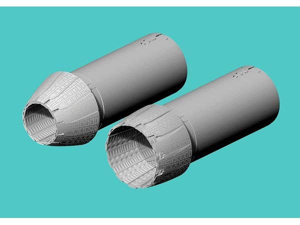 F-14D exhaust mixed (open and closed, for Tamiya)