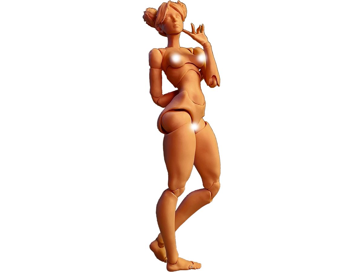 Romankey x COWL Super Movable Female Body (Tan Skin)