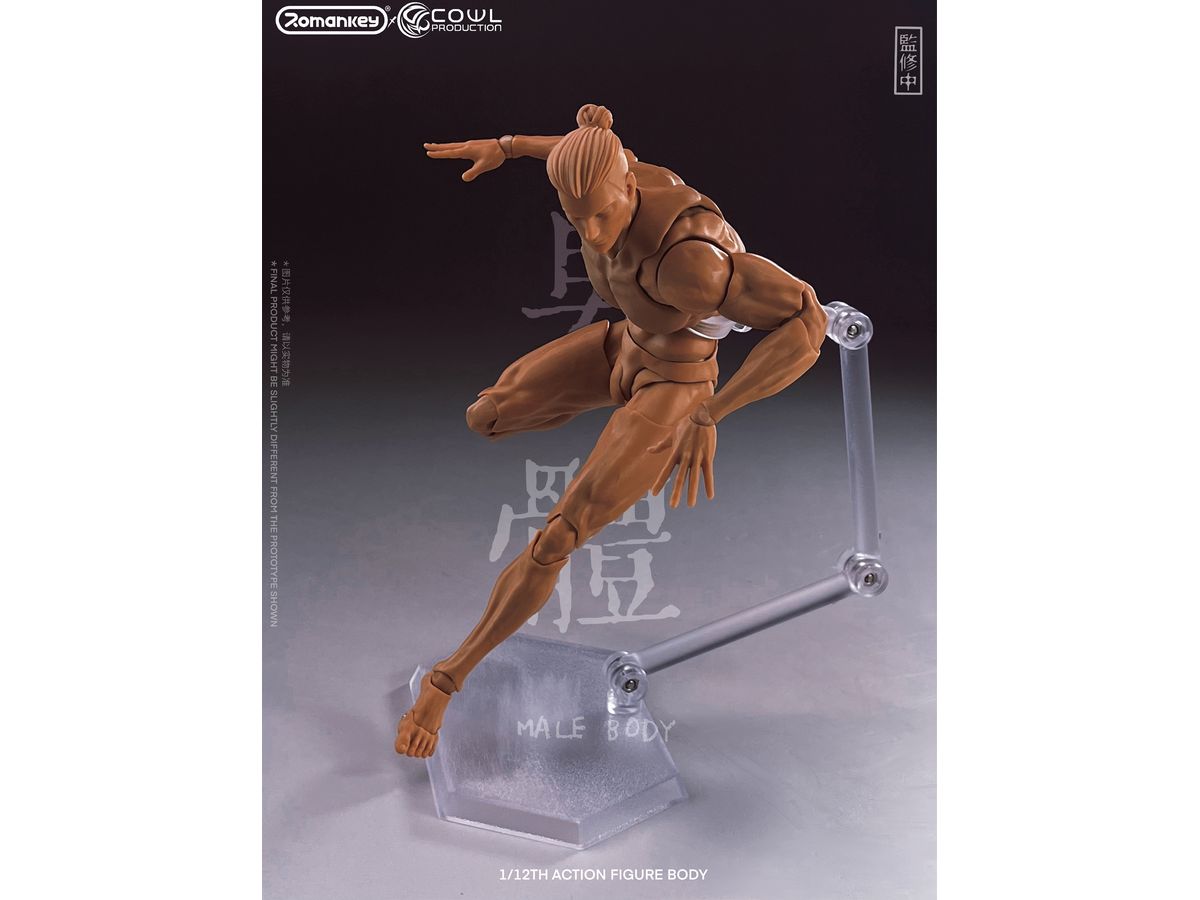 Romankey x COWL Super Movable Male Body (Natural)