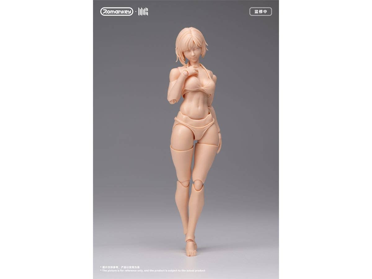 UMS004 Action Figure Female Body Mia (Unpainted Ver.)