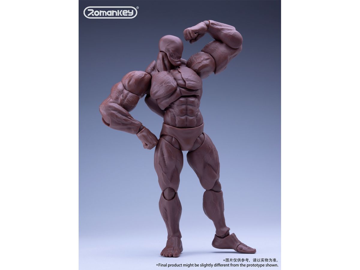 UMS003 Action Figure Male Body Big Guy Suntan
