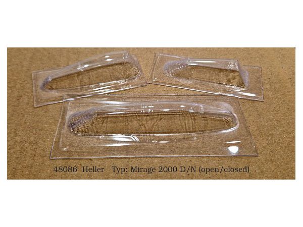 Mirage 2000D/N open/closed, for Heller