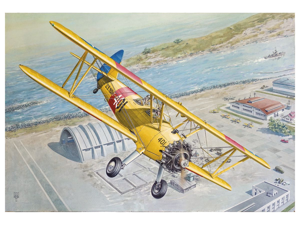Boeing-Stearman PT-13 / N2S-2 / N2S-5 Kaydet / Cadet Biplane Trainer