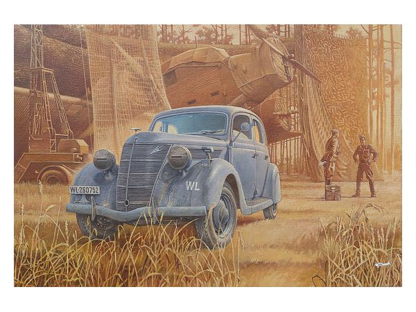 Germany Ford V8-G81A Special Passenger Car 1938