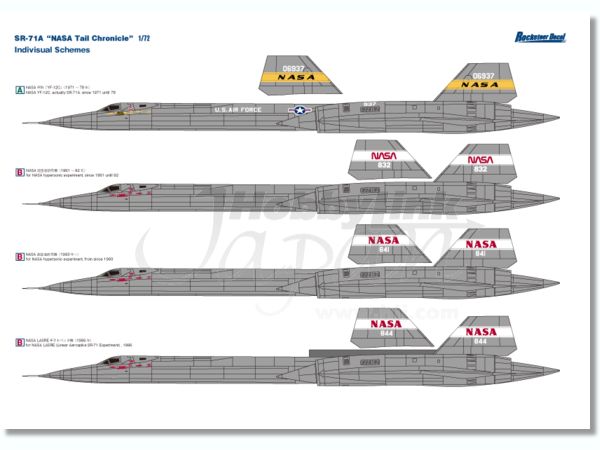 SR-71A Blackbird NASA Tail Chronicle | HLJ.com SR-71A Blackbird NASA Tail Chronicle | HLJ.com