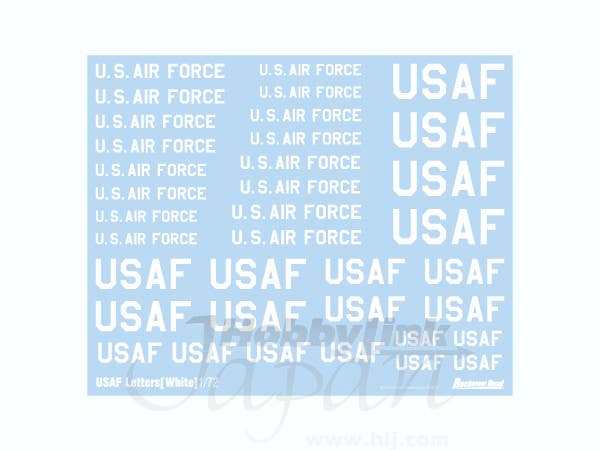 U.S.A.F. Letters (White) | HLJ.com