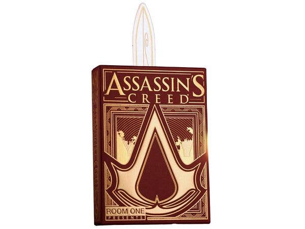 Assassin's Creed Legacy Ver. II Playing Cards - Garnet Hidden Blade Edition