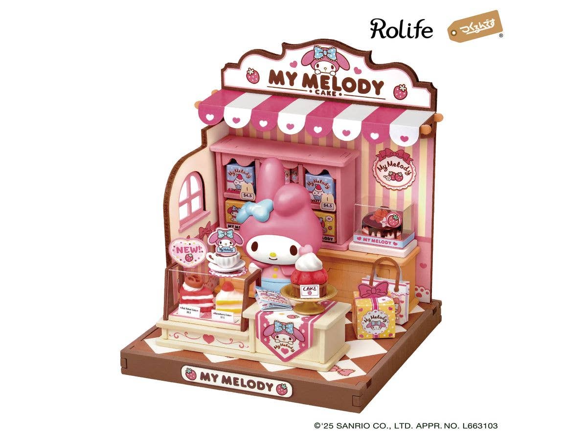 DA Miniature House My Melody Cake Shop