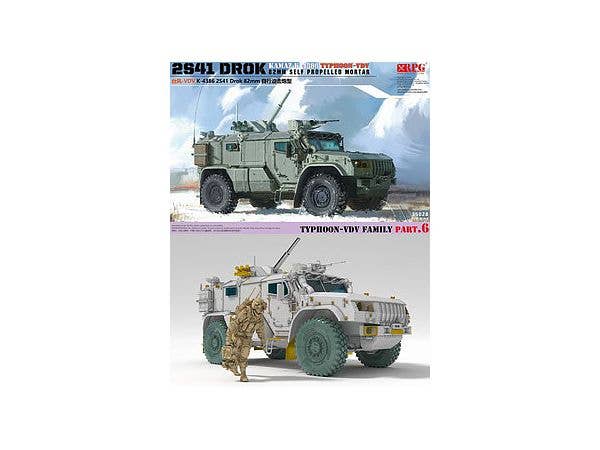 KAMAZ K-4386 Typhoon VDV 2S41 Drok 82mm Self-Propelled Mortar - Deluxe