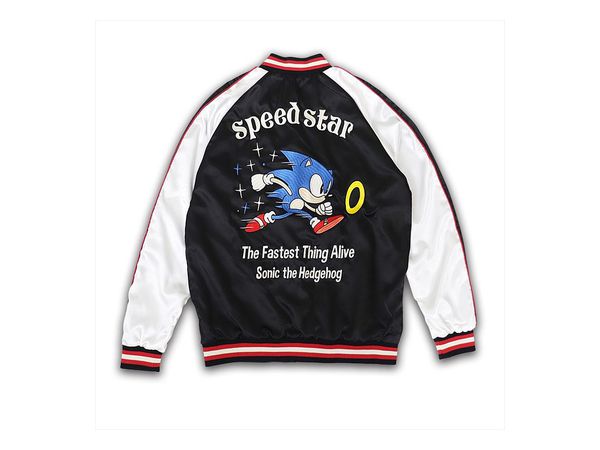 Sonic the Hedgehog: Speed Star Sukajan (BK: WHT) XXL