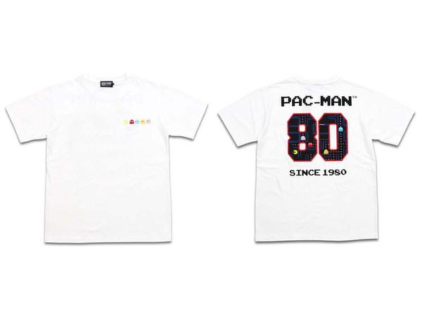 Pac-Man: 80 T-shirt WHT (S)