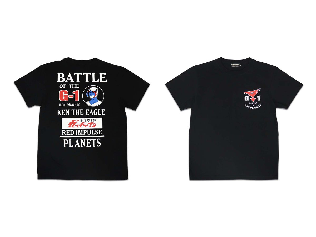 Science Ninja Team Gatchaman: G-1 T-shirt Black S
