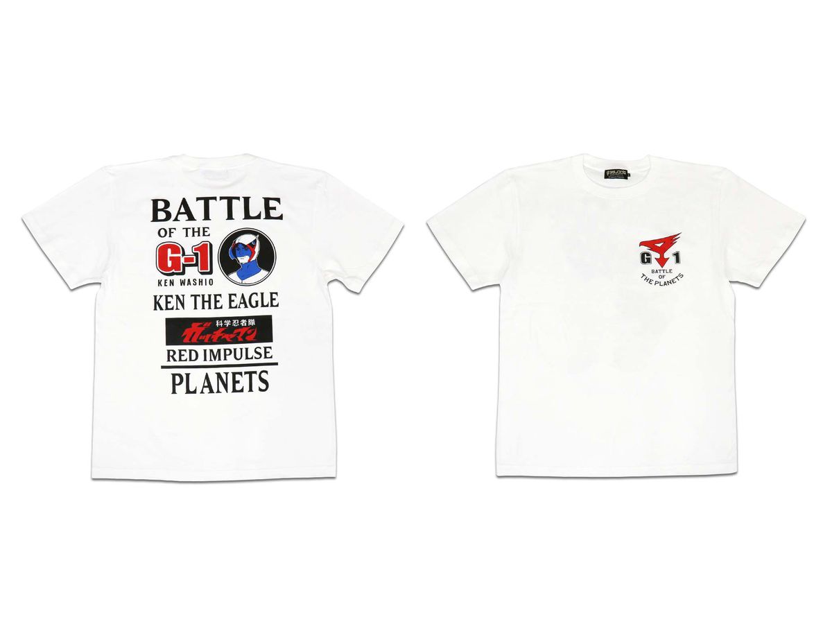 Science Ninja Team Gatchaman: G-1 T-shirt White S