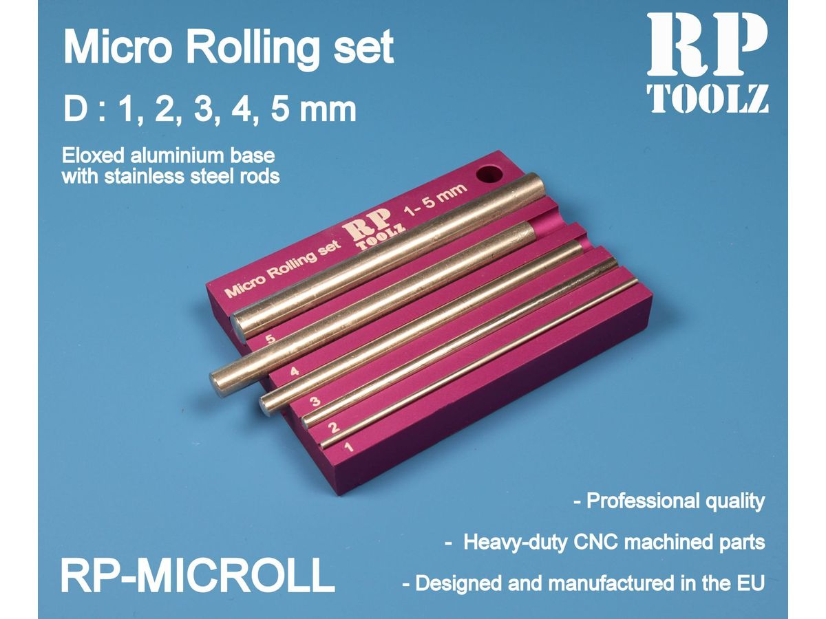 Cylindrical Rounding Tool: 1 mm to 5 mm