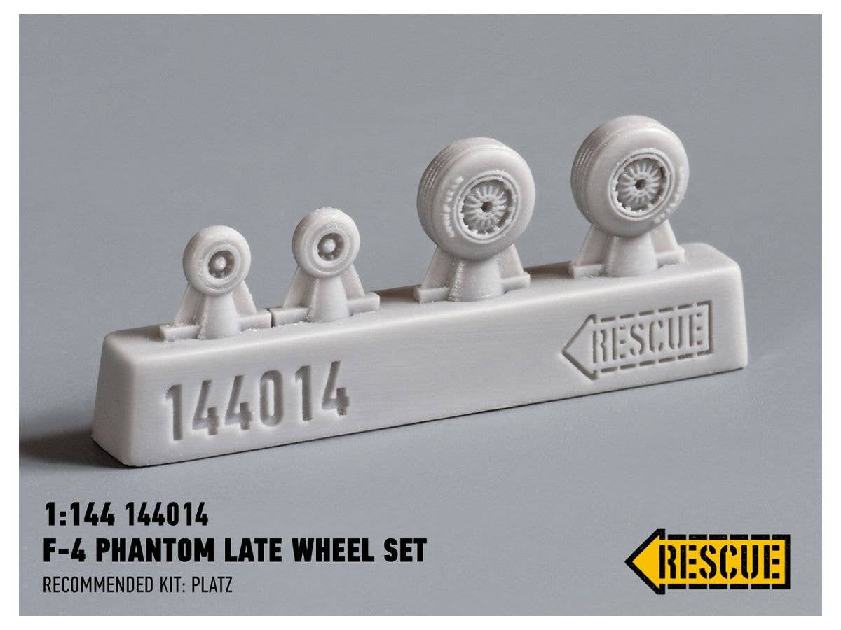 F-4 Phantom late wheel set (for Platz / F Toys)