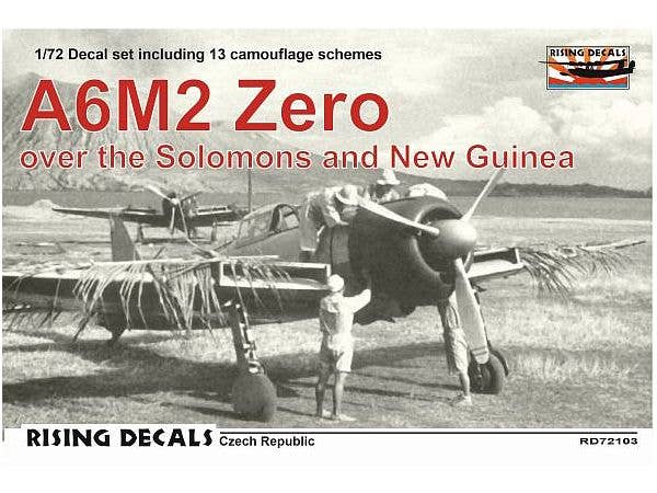 A6M2 Zero over the Solomons and New Guinea (Camouflage schemes and decals for 13 a/c)