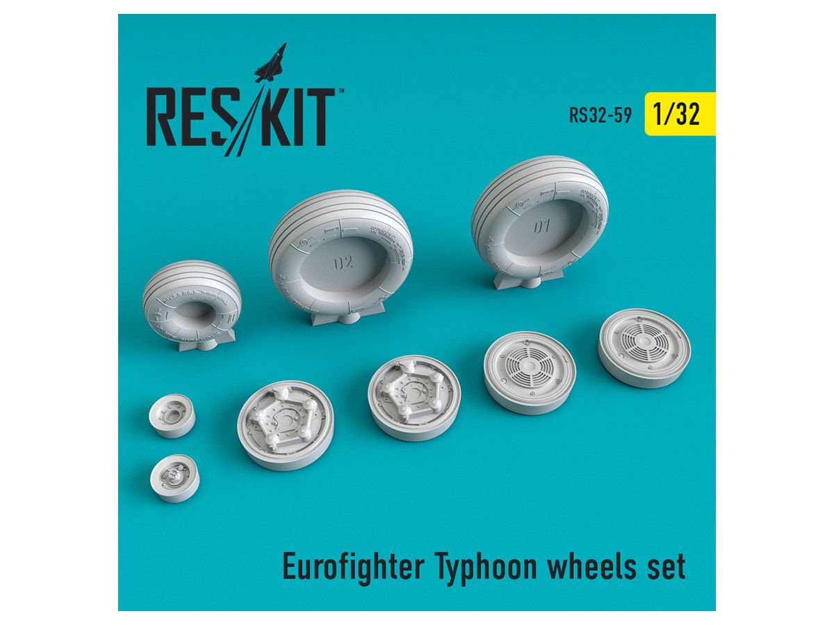 Eurofighter Typhoon Wheels Set