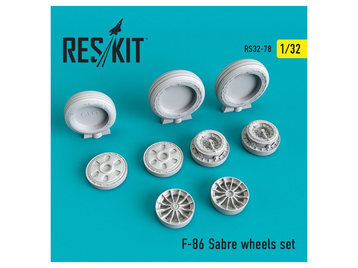 F-86 Sabre Wheels Set