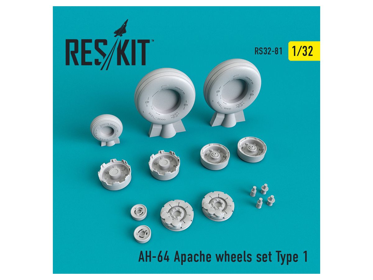 AH-64 Apache Wheels Set Type 1
