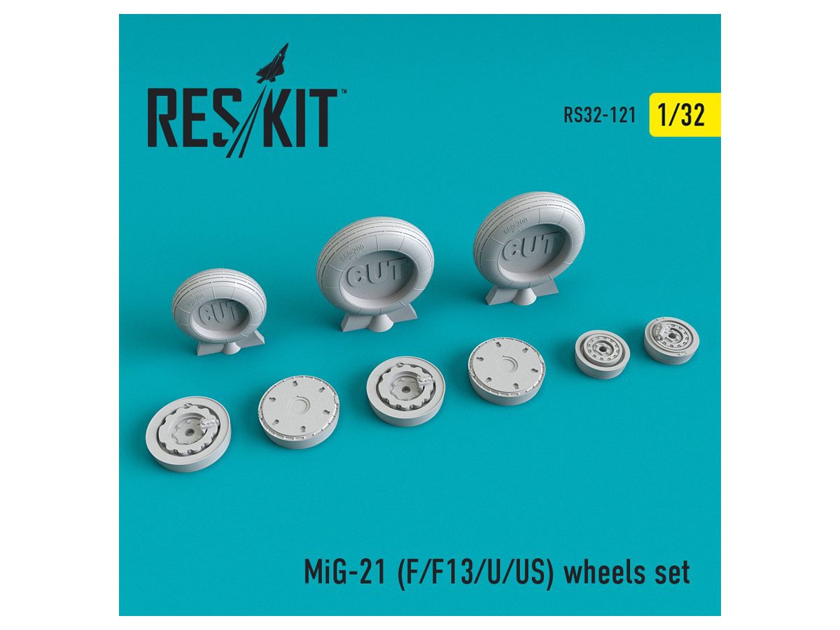 MiG-21 (F/F13/U/US) Wheels Set