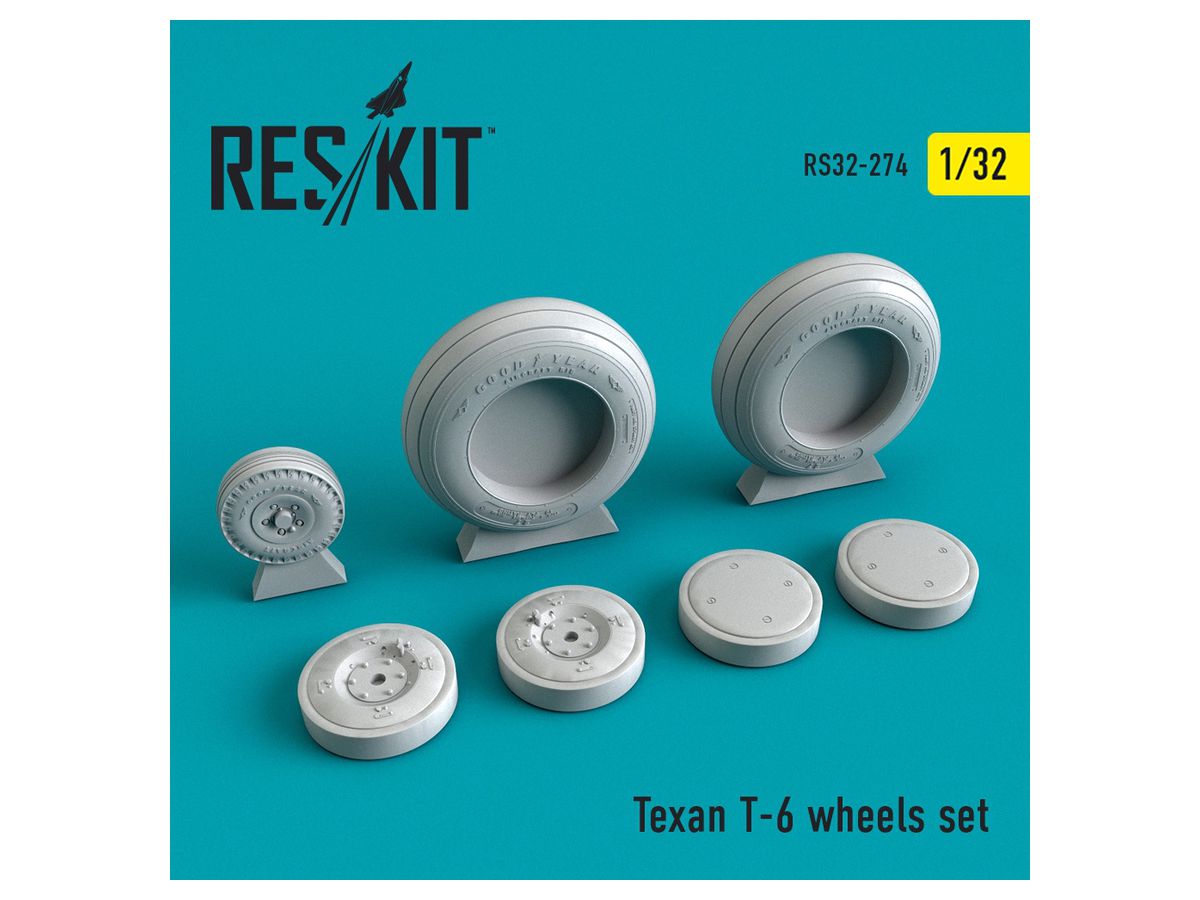 Texan T-6 Wheels Set