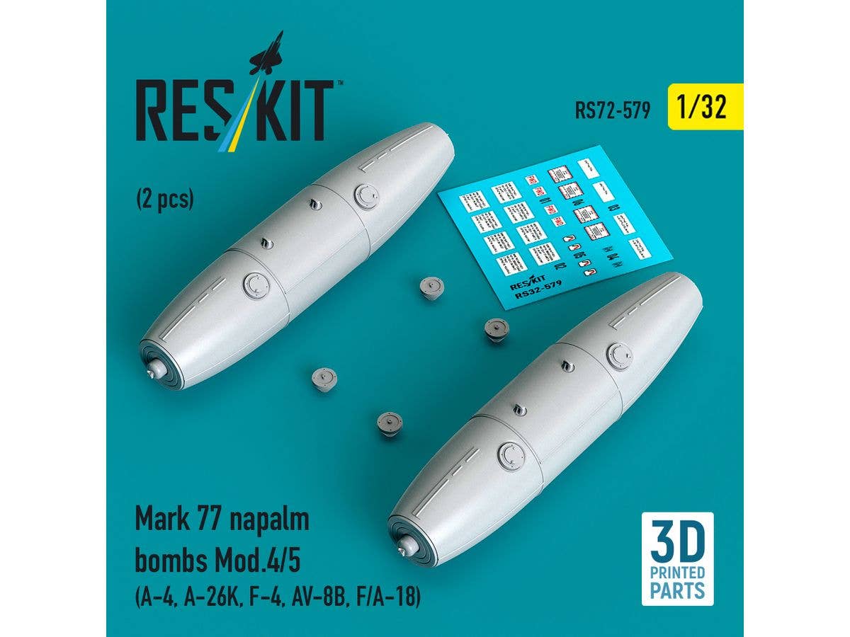 Mark 77 napalm bombs Mod.4/5 (2 pcs)
