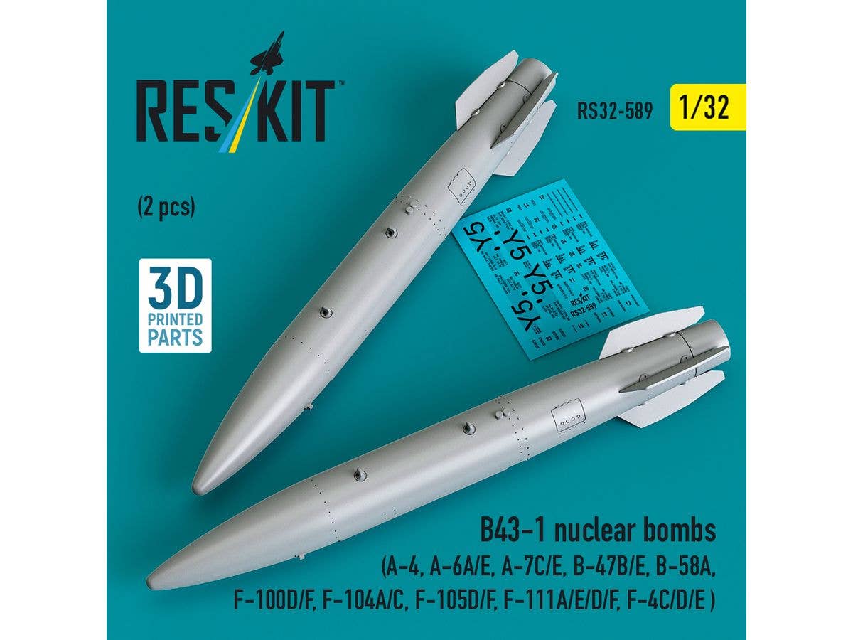 B43-1 nuclear bombs (2 pcs)