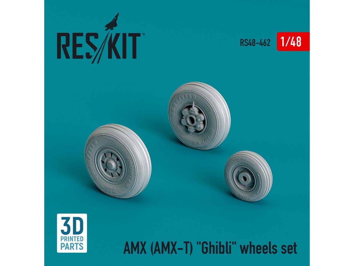 AMX (AMX-T) Ghibli wheels set (3D Printed)