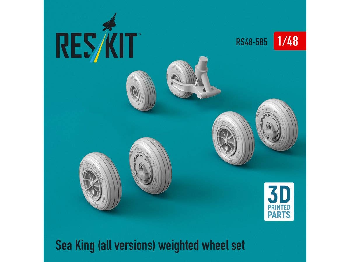 Sea King (all versions) weighted wheel set