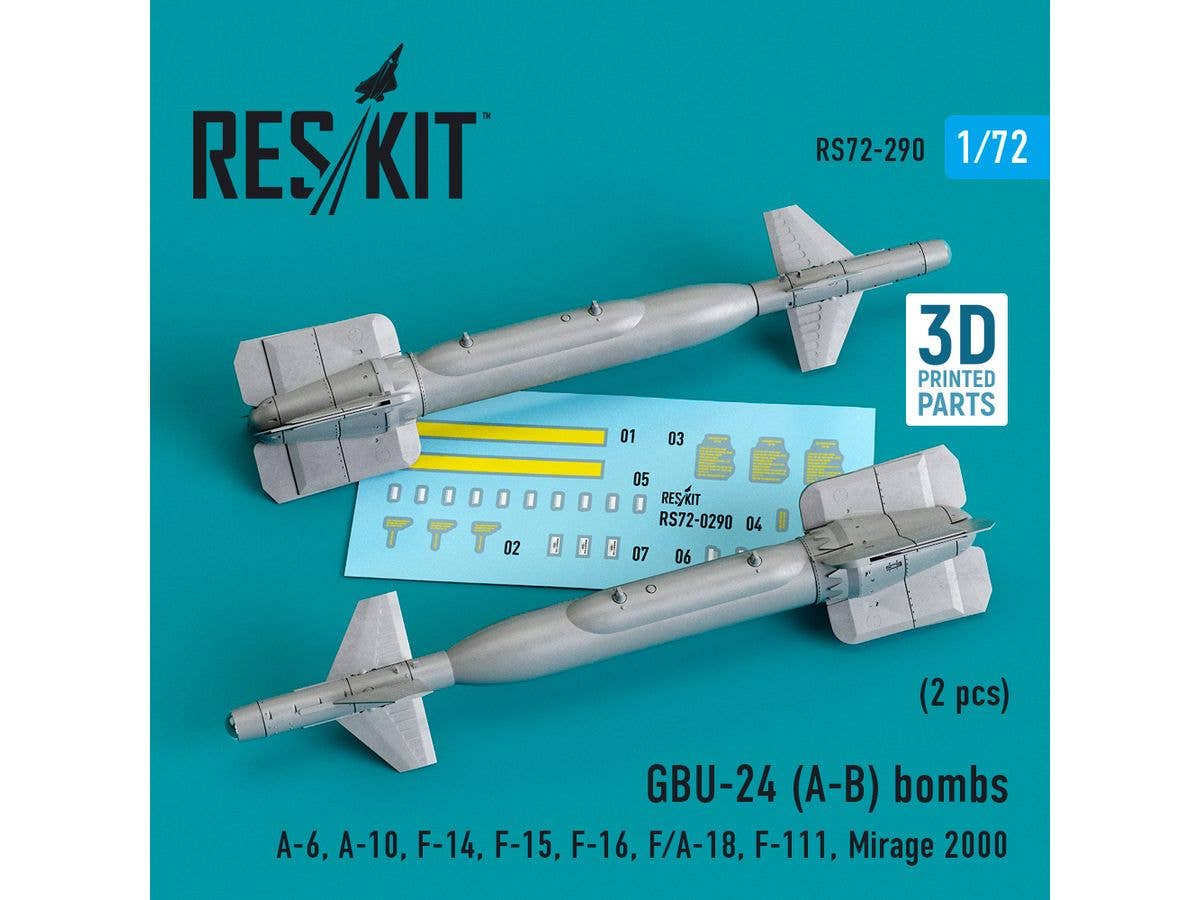 GBU-24 (A-B) Bomb (2 pcs) A-6, A-10, F-14, F-15, F-16, F/A-18, F-111, Mirage 2000
