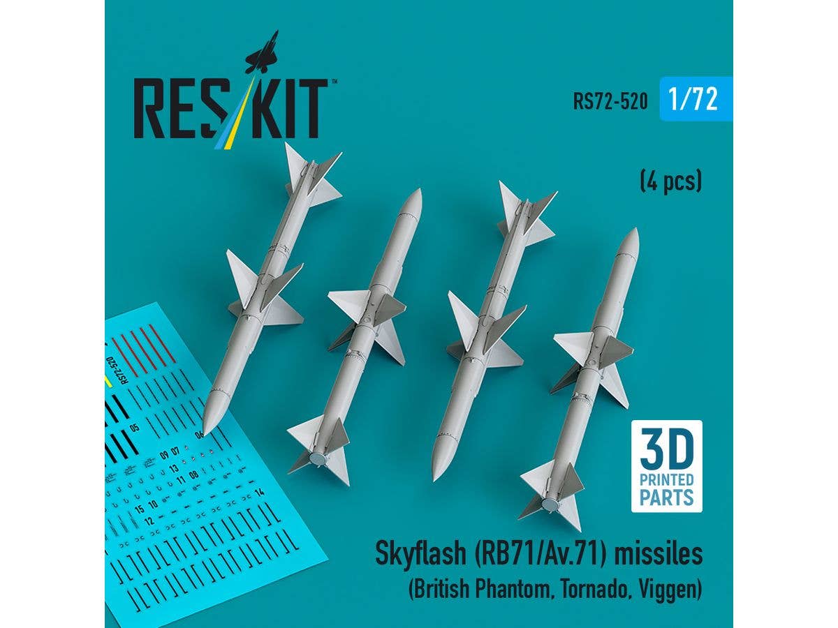Skyflash (RB71/Av.71) missiles (4 pcs)