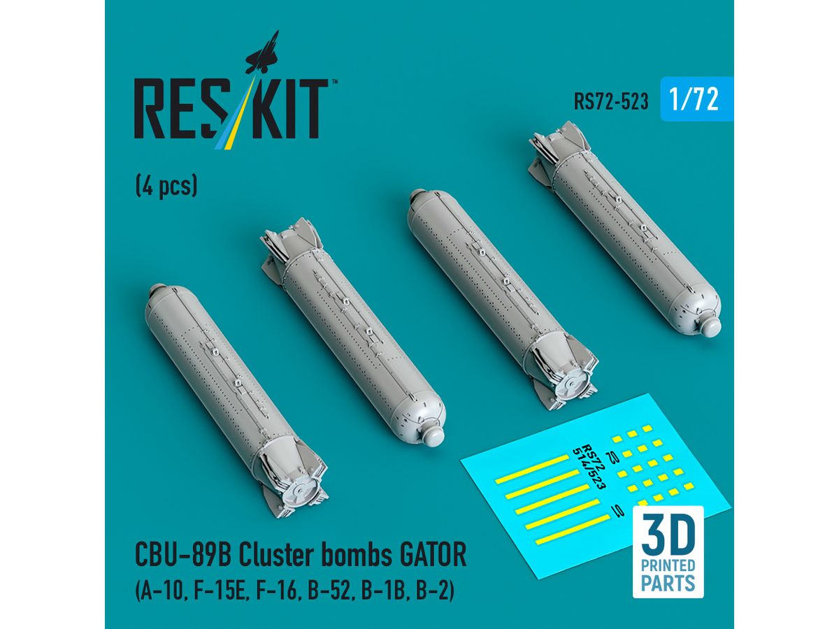 CBU-89B cluster bombs GATOR (4 pcs)