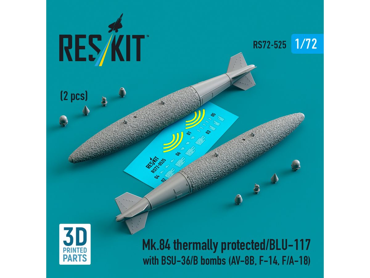 Mk.84 thermally protected/BLU-117 with BSU-36/B bombs (2 pcs)