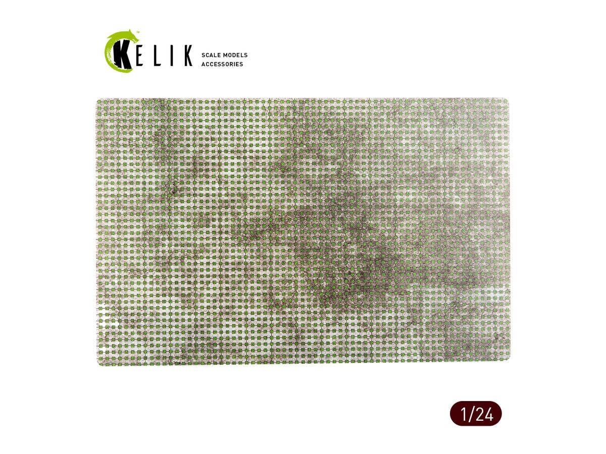 Parking Grid Grass - Base - Acrylic 3 mm (280 x 180 mm) (170 g)